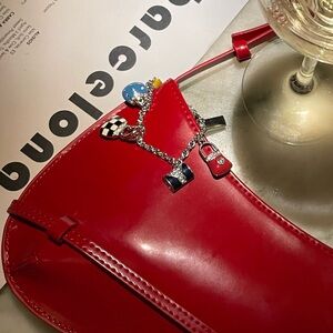 Enamel Purses Bag Charm/Charm Bracelet